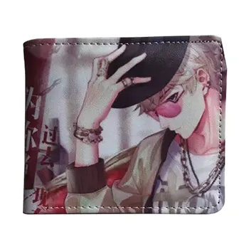 

Movies Anime Design Leather Wallet Men Women Fashion Purse with Card Holder Zipper Coin Pocket Gifts Boys Girls Folded Wallets