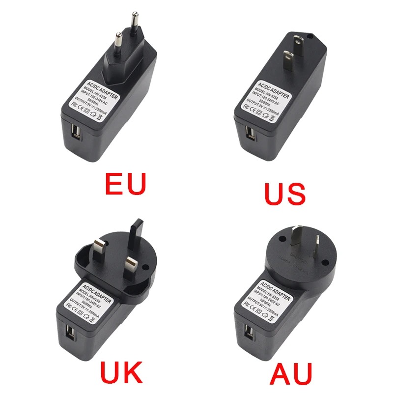 5 В 2.5A Raspberry Pi 3 Мощность адаптер Micro USB EU/US/AU/Великобритания Plug + 1 м кабель с включения/выключения кнопка для Raspberry Pi 3 Модель B +