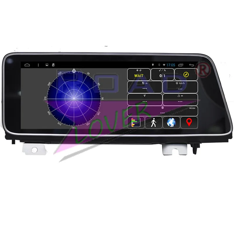 Автомобильный плеер Roadlover с GPS навигацией на Android 7 1 для Lexus RX200 RX350 RX450 2016 стерео