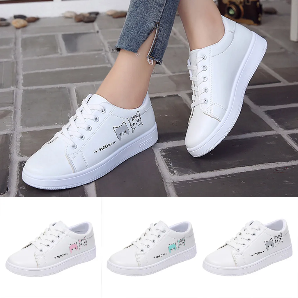 SAGACE/летние женские новые белые туфли Студенческая Повседневная рабочая обувь на
