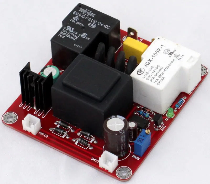 

1000W Automatic Class A Power Delay Soft Start Protection Board With temperature protection function