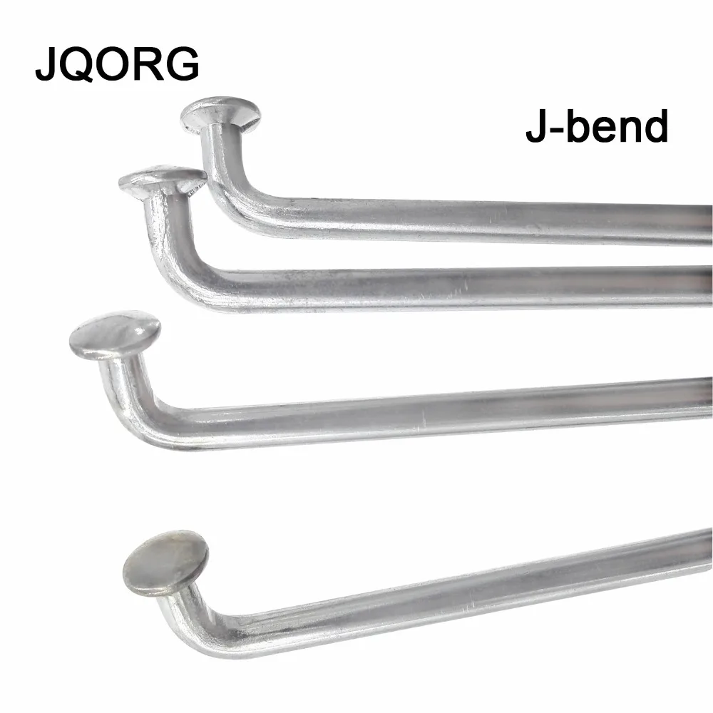 JQORG 10G Spokes Motorcycle 3.12mm Diameter Spokes Galvanization Surface E-bike Length 60-310mm Bike bicycle spokes