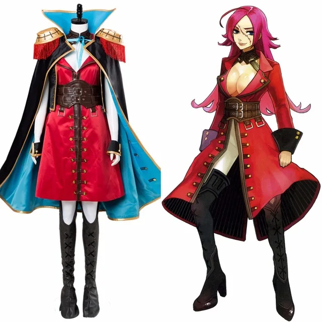 

[STOCK] 2018 AnimeFate EXTRA Last Encore Francis Drake Deluxe Version Uniform Cosplay Costume For Women Halloween Free Shipping.