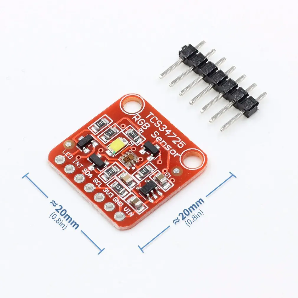 CJMCU34725 TCS34725 цветной датчик RGB макетная плата модуль изысканно разработанный прочный