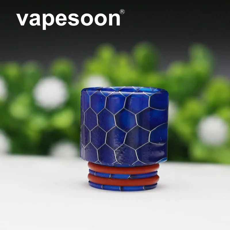vapesoon Resin Vape Mouthpiece Wild Cobra Drip Tip for e-cigarette 810 Thread RTA Atomizer for SMOK TFV12 Prince vapesoon Resin Vape Mouthpiece Wild Cobra Drip Tip for e-cigarette 810 Thread RTA Atomizer for SMOK TFV12 Prince
