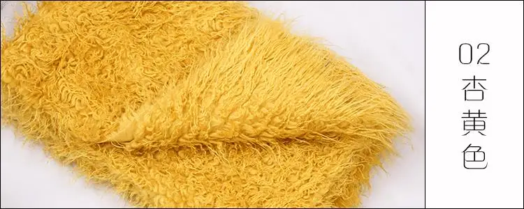 Репка полоска мех искусственная шерсть плюшевое одеяло ткань 50 см x 150 см качественная искусственная кожаная ткань жилет Меховая ткань