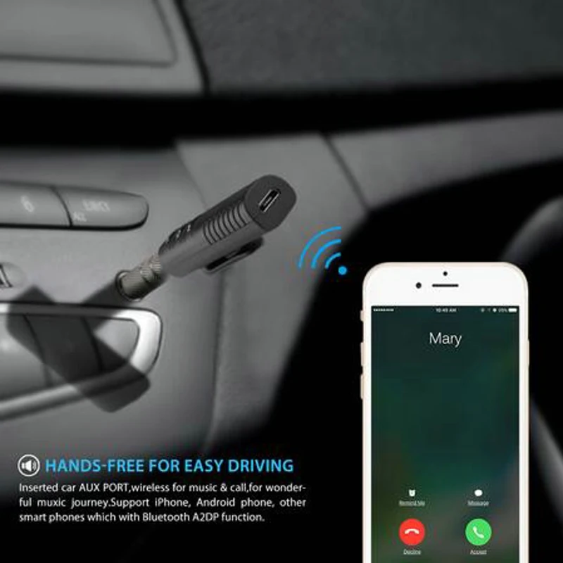 Bluetooth Car Kit Новый Bluetooth AUX аудио приемник 3,5 музыка Приём трансляции автомобиля Bluetooth Hands-free Bluetooth Car Kit Новый Bluetooth AUX аудио приемник 3,5 музыка Приём трансляции автомобиля Bluetooth Hands-free