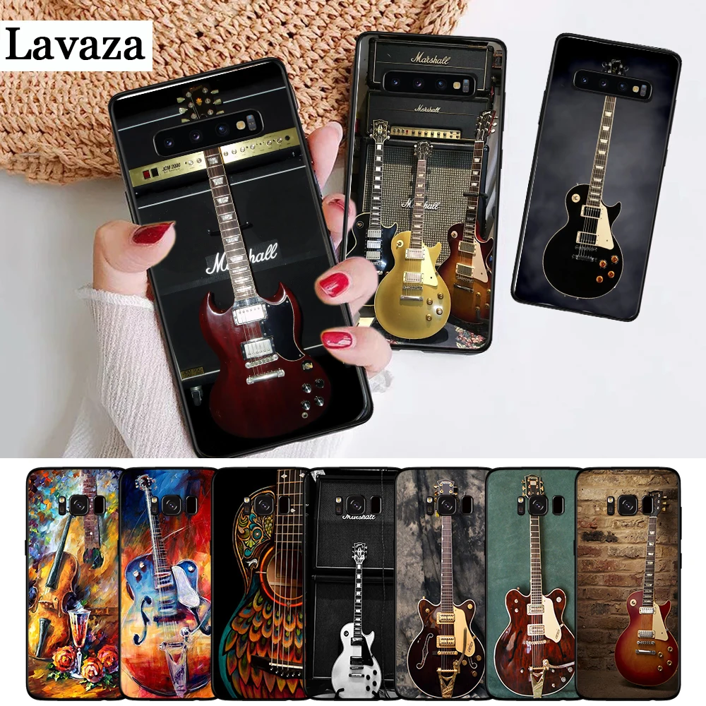 

Lavaza guitar amp marshall Customer Silicone Case for Samsung S6 Edge S7 S8 Plus S9 S10 S10e Note 8 9 M10 M20 M30