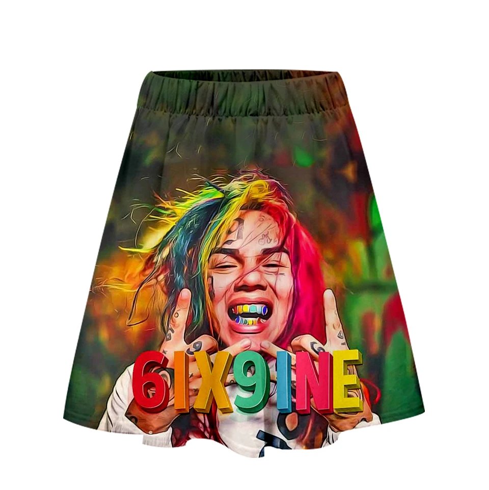 

Lucky Friday 3D 6ix9ine Short dress Print Sunmer Casual Harajuku Women Sexy Short dress 2019 Hot Sale Kpops Kawaii Plus Size 4XL
