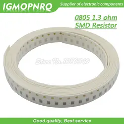 300 шт. SMD 0805 Резистор 1,3 ом Резистор Чип 1/8 Вт 1.3R 1R3 Ом 0805-1.3R