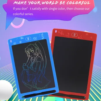 

CHUYI Colorful 10 Inch LCD Writing Tablet Electronic Digital Graphic Tablet Art Drawing Board Touch Pads Slim Handwriting Pads