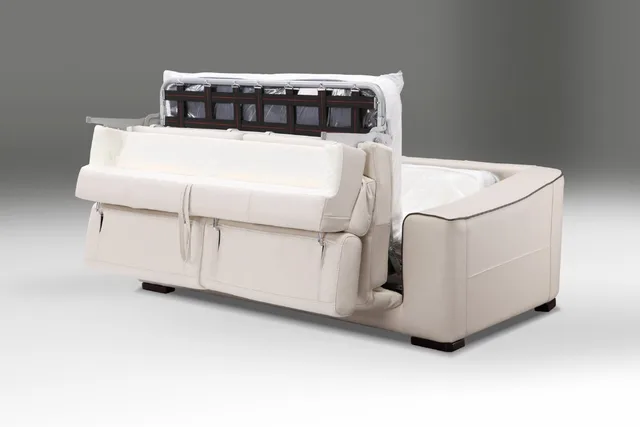 Genuine Leather Sofa Bed Living Room Furniture Couch Genuine Leather Sofa Bed Living Room Furniture Couch And Mattress Modern Style Functional Headrest