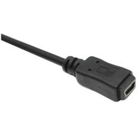 כבל usb 1.5 Mini USB B 5pin מזכר לנקבה Extension Cable כבל מתאם שחור (4)