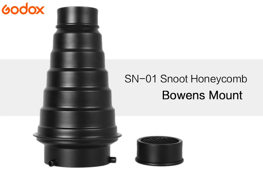 GODOX SN-01 Bowens большой тубус Фотостудия аксессуары для вспышки студийный светильник фитинги подходит для s-типа DE300 SK400 II