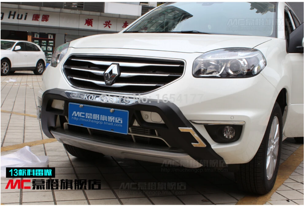  For Renault Koleos 2012.2013 BUMPER GUARD ( Front+Rear ) ISO9001 High Quality Luxury models Auto BU
