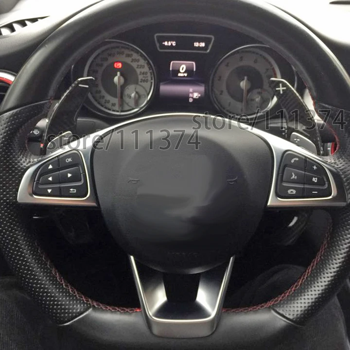 Аксессуары из углеродного волокна Type C для Mercedes Benz CLA GLC E Class W205 20162017 рулевое колесо