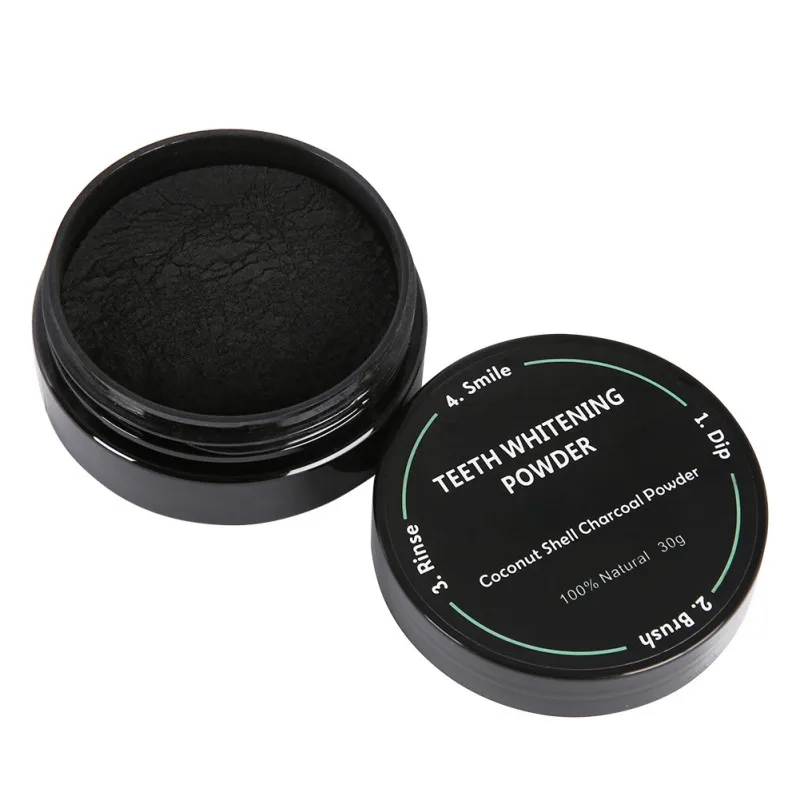 

1 pc Coconut Shells Activated Carbon Teeth Whitening Organic Natural Bamboo Charcoal Toothpaste Powder Teeth White tools