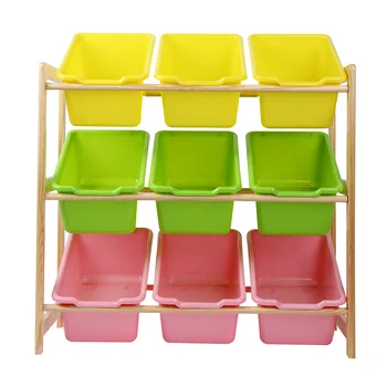 

Solid wood receive store content wearing, children's toys multilayer carrying shelves, storage shelves,Storage Holders & Racks