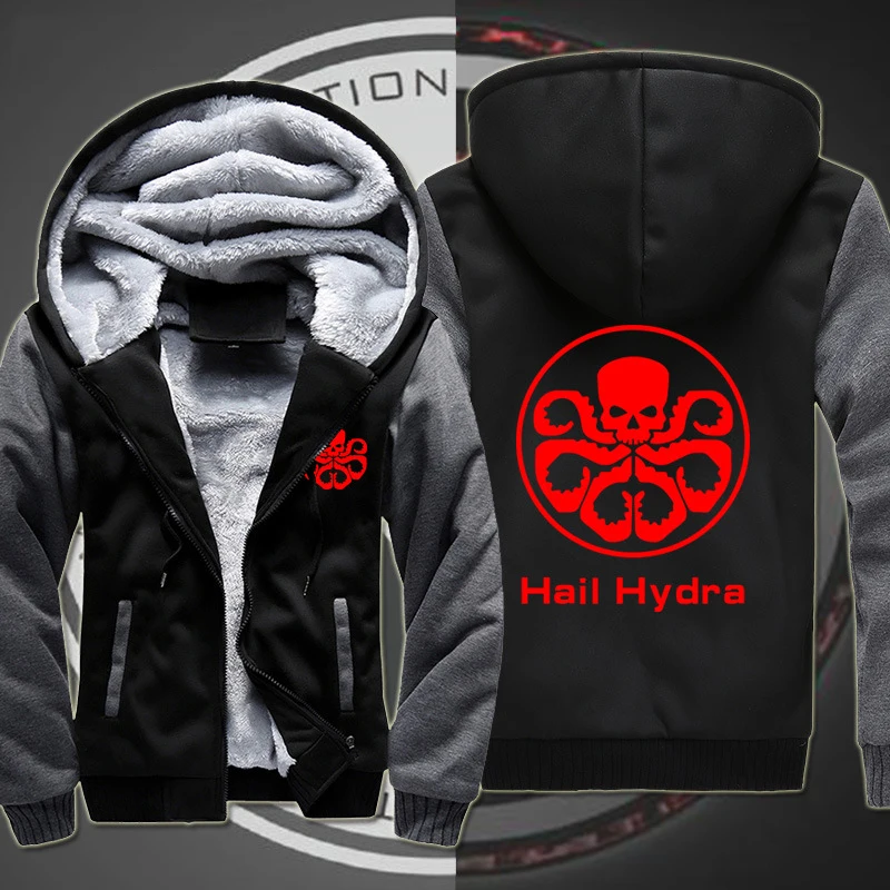 Fans Wear Winter Sweatshirt Zipper Hoodies Agents of S.H.I.E.L.D. Cosplay Costume Movie Unisex Winter Hoodie Casual Coat Fans Wear Winter Sweatshirt Zipper Hoodies Agents of S.H.I.E.L.D. Cosplay Costume Movie Unisex Winter Hoodie Casual Coat