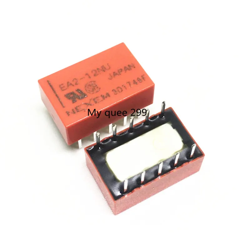 Free Shipping 10pcs/lot relay EA2-12 EA2-12NU 10PIN 1A Can replace TQ2-12V G6H-2-12V | Обустройство дома