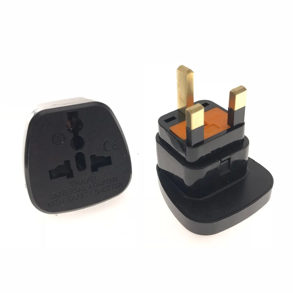 Multifunctional EU/AU/US to UK Plugs Adapter Power Converter Plugs 3