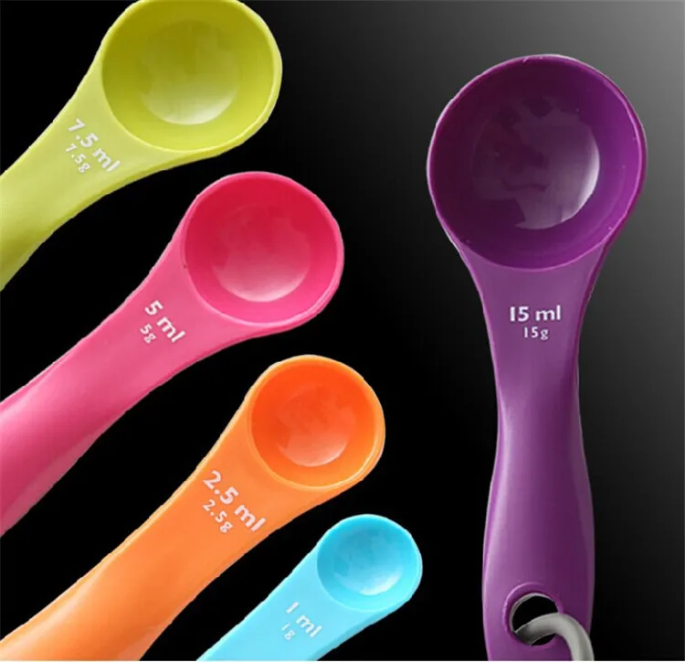 Measuring Spoon 5PCS/set Scale Measuring Spoon Measuring Tablespoon