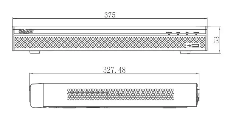 Dahua NVR 4K H.265 POE видео рекордер NVR4208-8P-4KS2 NVR4216-16P-4KS2 8 POE порт 8CH 16CH до 8MP разрешение EASY4IP DVR