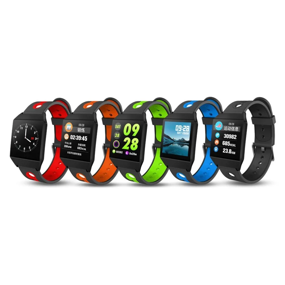 

Intelligent Smart Bracelet Sports Bluetooth Heart Rate Tracking Blood Pressure Monitoring Smart Phone Wristband outdoor clock
