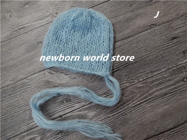 Новорожденные фотографии реквизит шляпа мохеровая шапочка.|mohair hat|newborn photography props