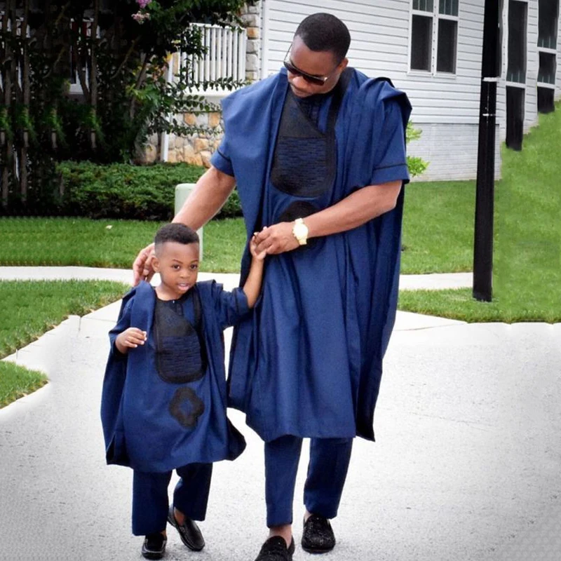 

H&D african men clothing 3 pieces set mens dashiki shirt africa bazin riche outfit clothes dress tops pant suits no cap ph3066