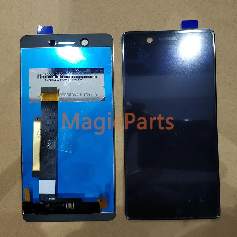 ЖК-дисплей + сенсорный стеклянный дигитайзер полная сборка для Nokia 7 TA-1062 сменный