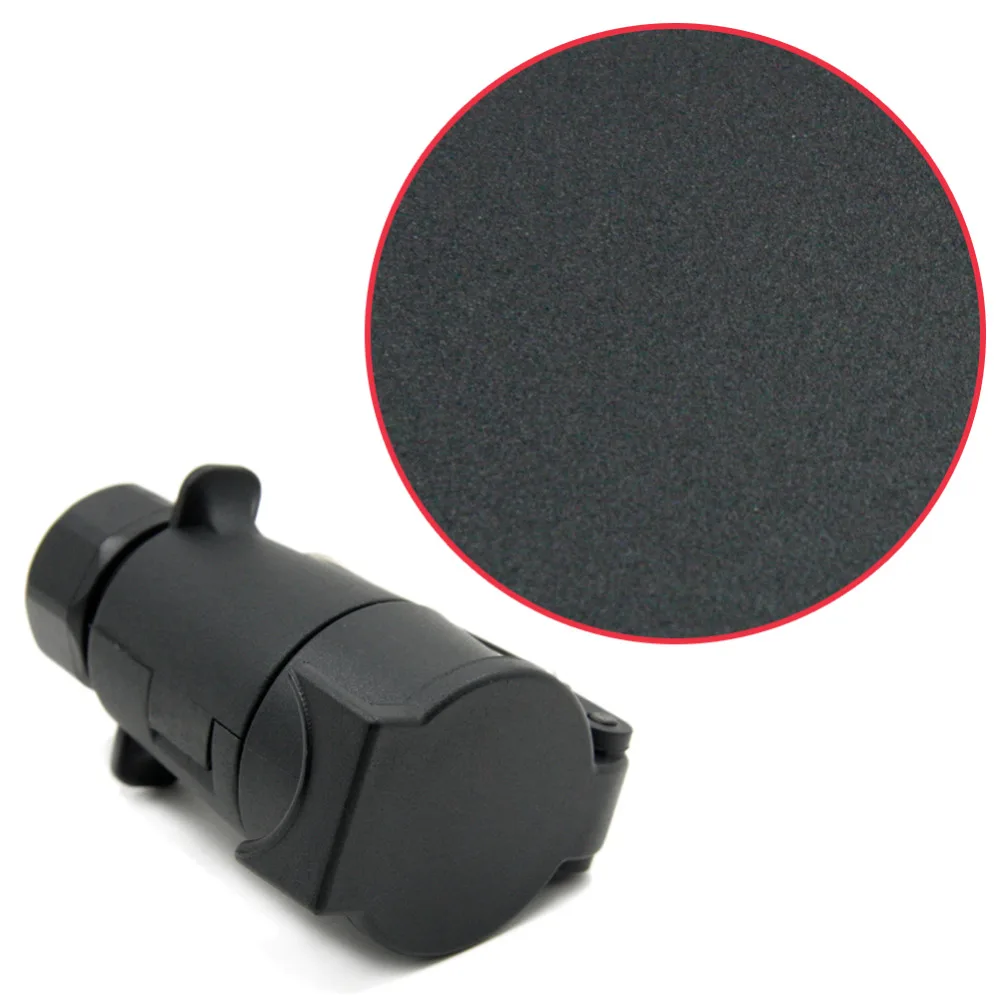 Tirol 7Pin مقطورة المقبس الأسود متجمد المواد 7 القطب مقطورة مقبس 12 فولت شريط السحب سحب المقبس N نوع T21224a شحن مجاني