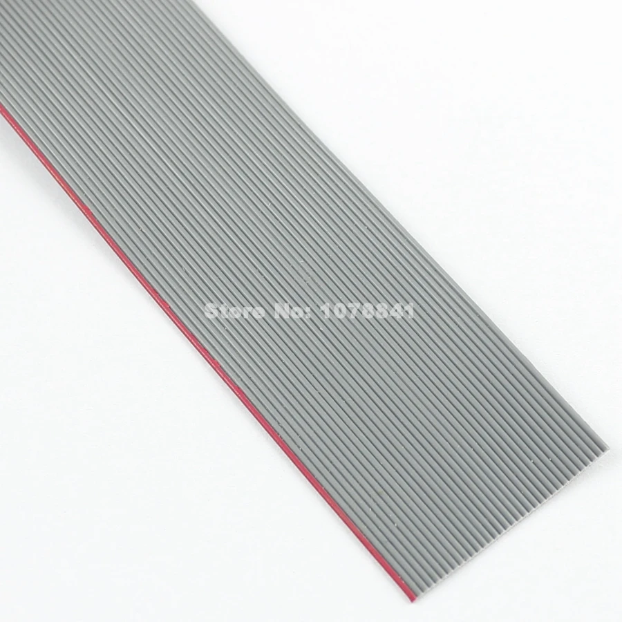

1M Meter 0.635mm Pitch 34 Pin 34 Wires Way Grey 30 AWG IDC Flat Ribbon Cable