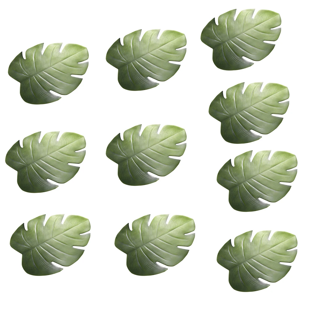 

Placemat Kitchen Table Mat Simulation Turtle Leaves Mats Coral Branch PVC Table Pad Coasters Coffee Tea Cup Mats Bowl Pad