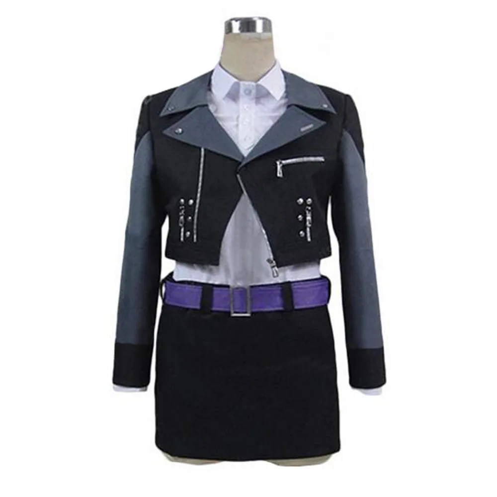2017 Косплей-костюм Danganronpa 3 The End of Hope Peak High School Seiko Kimura Uniform Хэллоуин Рождество |