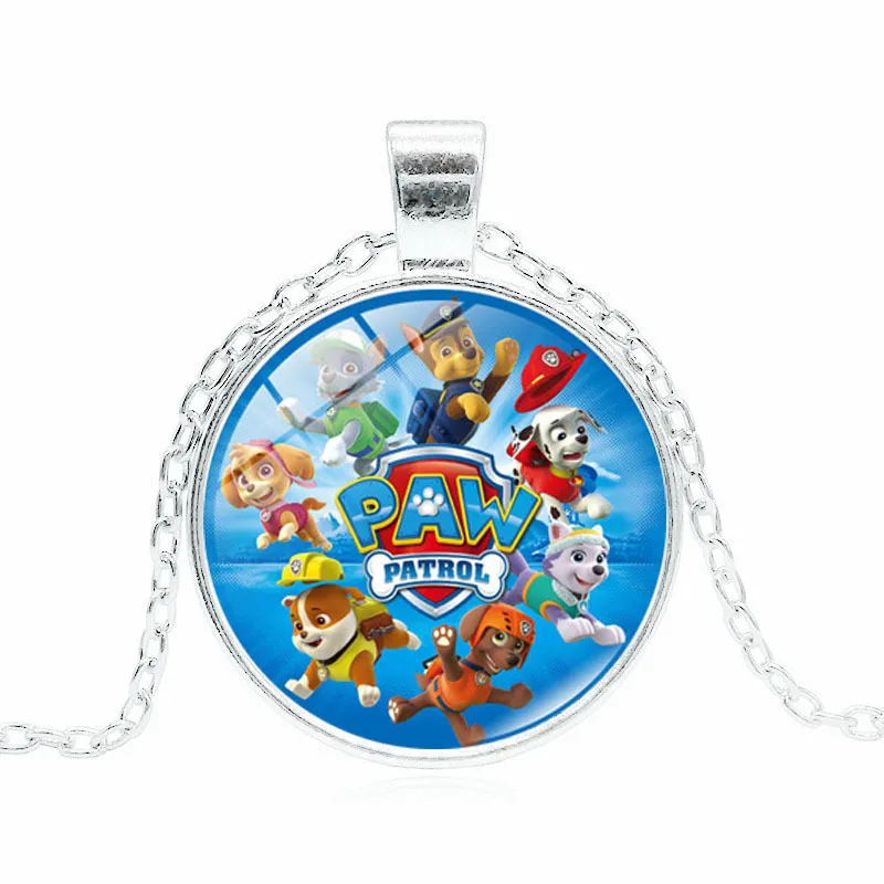 Hot! Dog Patrol Pendant Necklace Antique Chain Glass Vintage Jewelry Gift For Women Men | Украшения и аксессуары