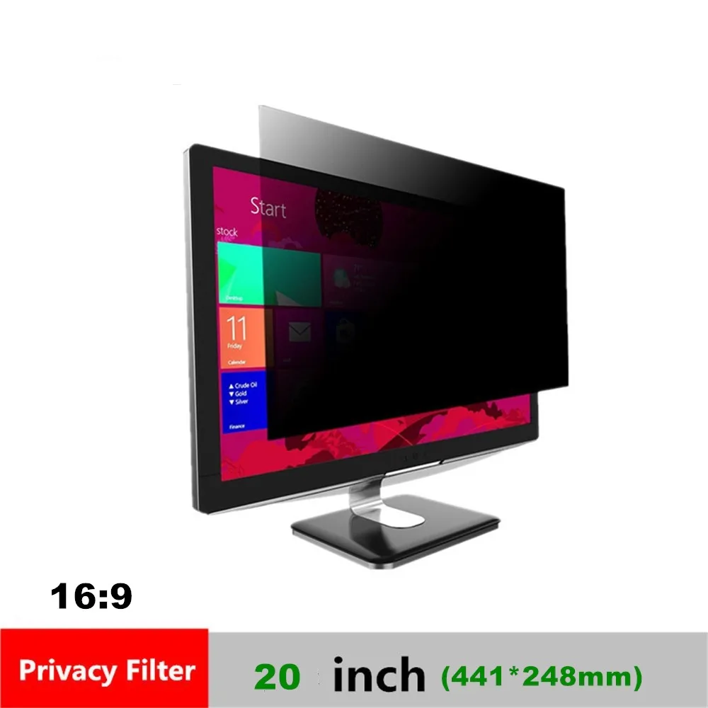 

Privacy Screen Filter for 20" Inches Desktop Computer Widescreen Monitor Protector