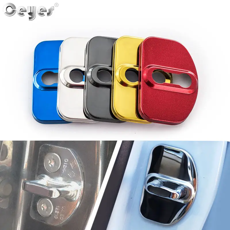 Чехлы Ceyes для дверного замка декоративные накладки Renault Scenic Captur Megane 2 3 4 Duster Fluence Clio