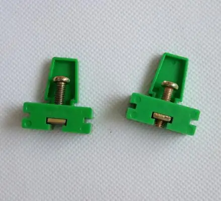 

1pcs High and low guide rail, plastic fixing piece, fixing clip, fixing seat, JF5 fixing piece, connection terminal