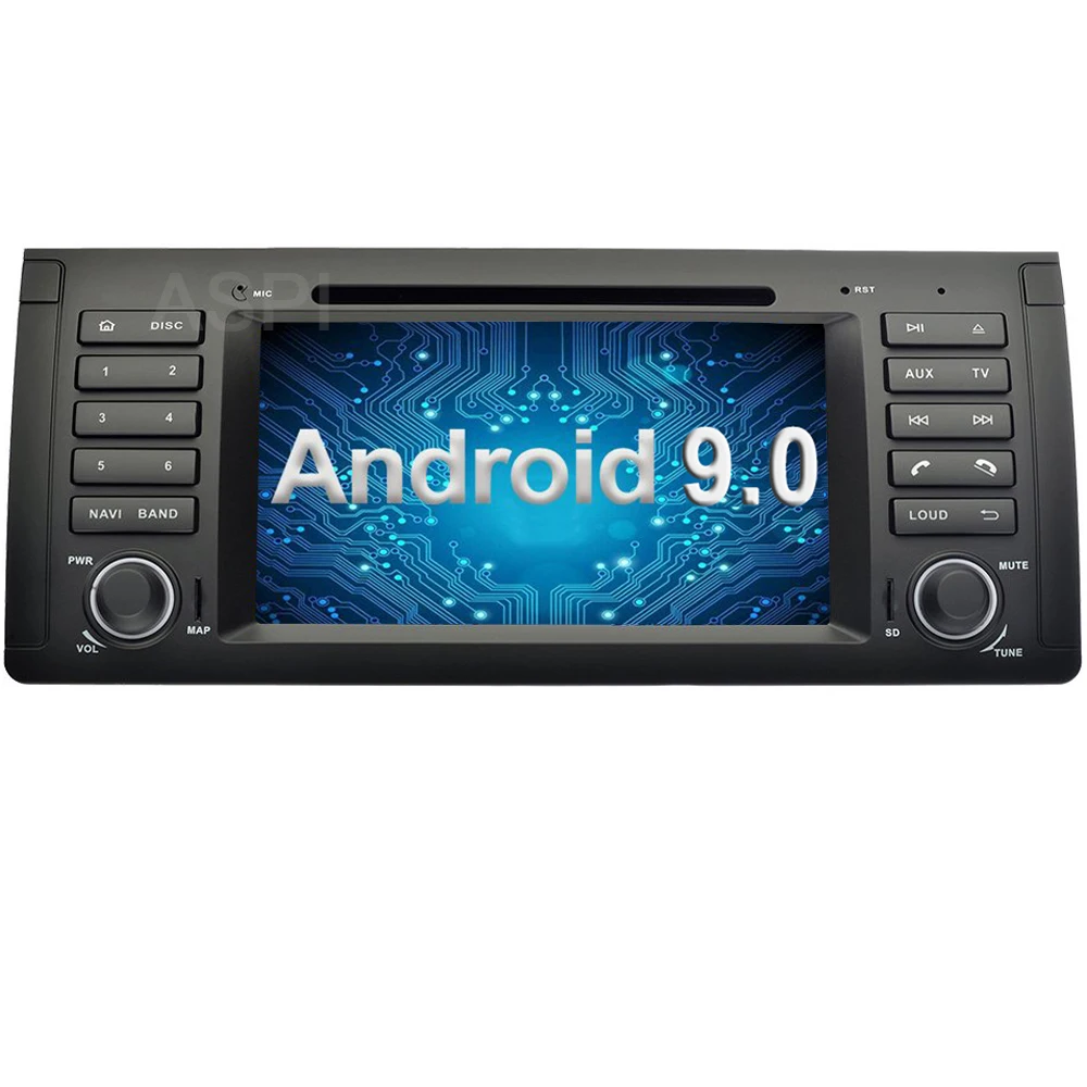 

Android 9.0,Car DVD Player For BMW X5 E53 5 Series E39 M5 In Dash Car stereo audio GPS Navigation,One DIN Redio Receiver