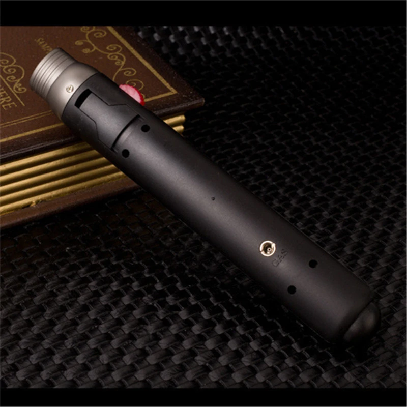 

Free shipping Pen type weld gun lighter refillable butane torch lighters