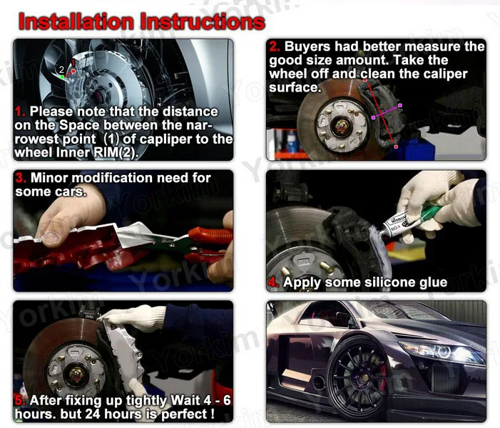 brake covers instructions
