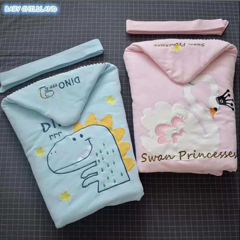 

Newborn Baby Swaddle Wrap Blanket Thick Warm Baby Sleepping Bag 100% Cotton Baby Receiving Blankets Infant Envelopes Sleepsacks
