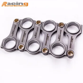 Connecting Rods for Toyota Supra JZA70 Mark II Crown 1JZ-GTE 1JZ-GE 4340 Forged Balanced Cranks Piston Screws ARP 2000 Floating
Connecting Rods for Toyota Supra JZA70 Mark II Crown 1JZ-GTE 1JZ-GE 4340 Forged Balanced Cranks Piston Screws ARP 2000 Floating