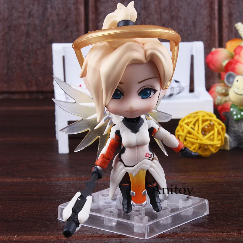 Nendoroid 790 Mercy Classic Skin Edition ПВХ Мерси фигурка Коллекционная модель игрушка кукла