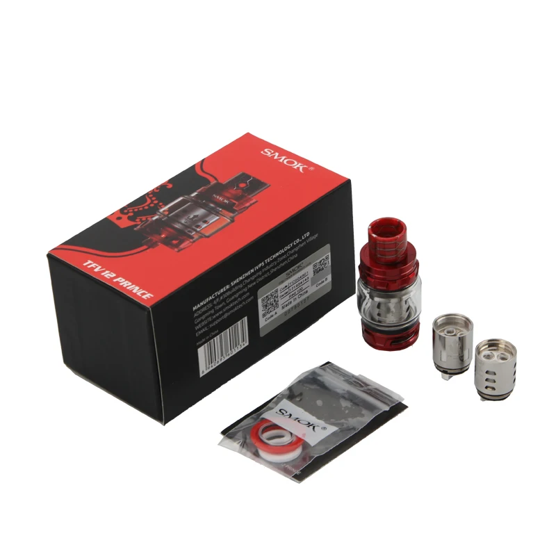 Оригинальный атомайзер Smok TFV12 Prince Tank 8 мл Cloud Beast с электронной сигаретой Q4 X6 T10 Coil Fit