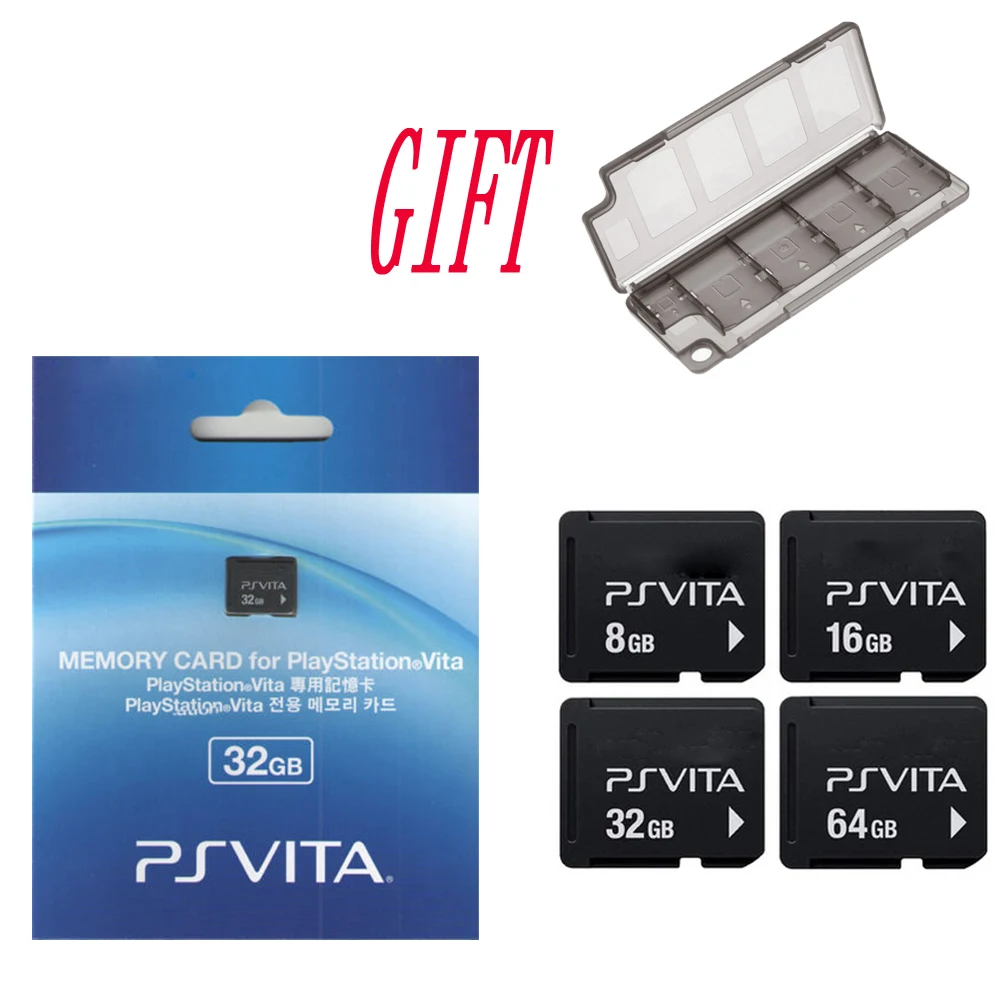 Карта памяти для Sony PS Vita PSV 1000 2000 4G 8G 16G 32 Гб 64 ГБ карта ita Оригинальная с подарочной