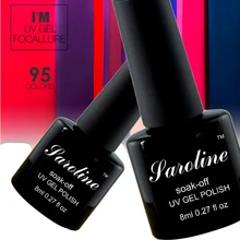 Saroline 3D Gel Polish Gel Nail Polish Long-lasting Soak-off Up To 30 Days lucky cheap Nail Polish Gel Polish