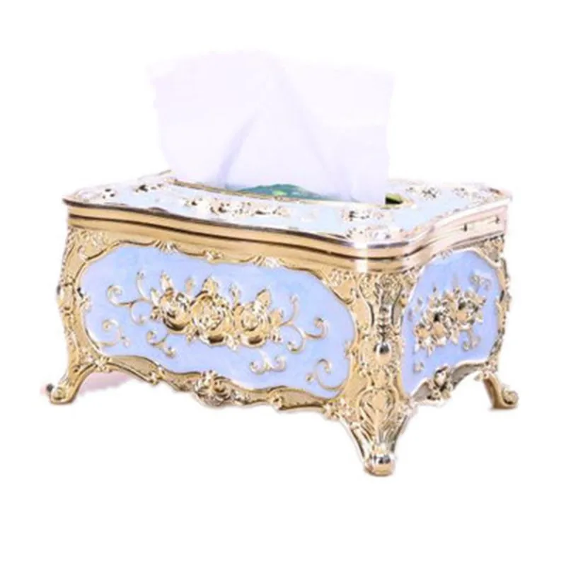 

Acrylic Tissue Box Universal Luxury European Paper Rack Office Table Accessories Living Room KTV Hotel Car Home Decor Organizer