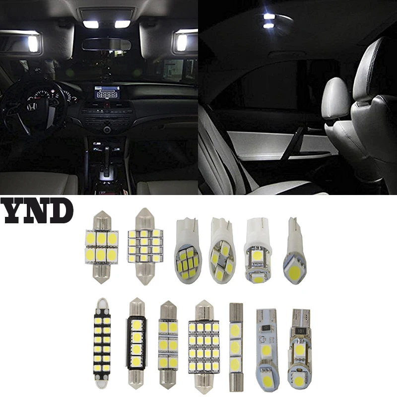 14x White Interior LED Lights Bulbs For Subaru Legacy 2015-2017 | Автомобили и мотоциклы